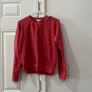 Reddish pinkish sweater